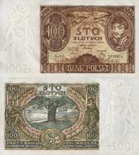 *100 Zlotých Poľsko 1932, P74a VF - Kliknutím na obrázok zatvorte -